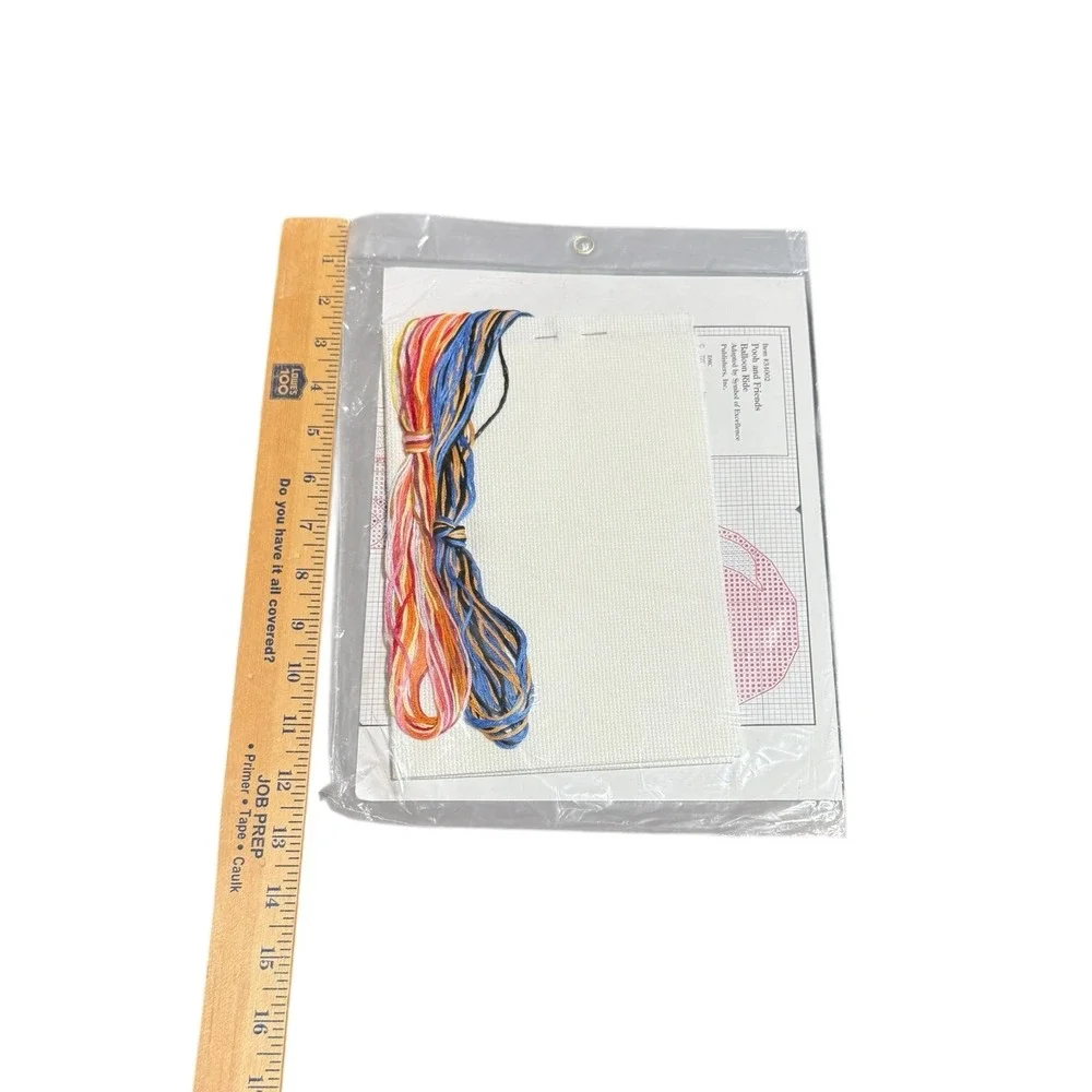 Counted Cross Stitch Kit Pooh and Friends‎ Balloon Ride Disney Kit #34002